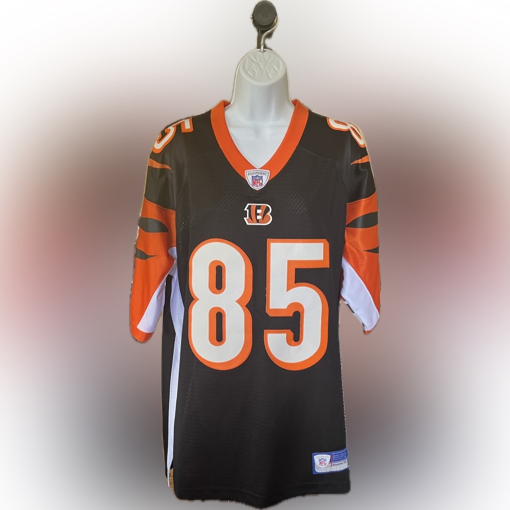 Vintage Y2K Chad Johnson Cincinnati Bengals Stitched On Field Jersey Length +2